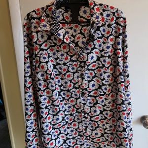 Jones New York Floral Blouse